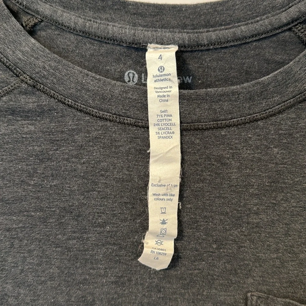 Lululemon Find Your Zen Long‎ Sleeve Active Top